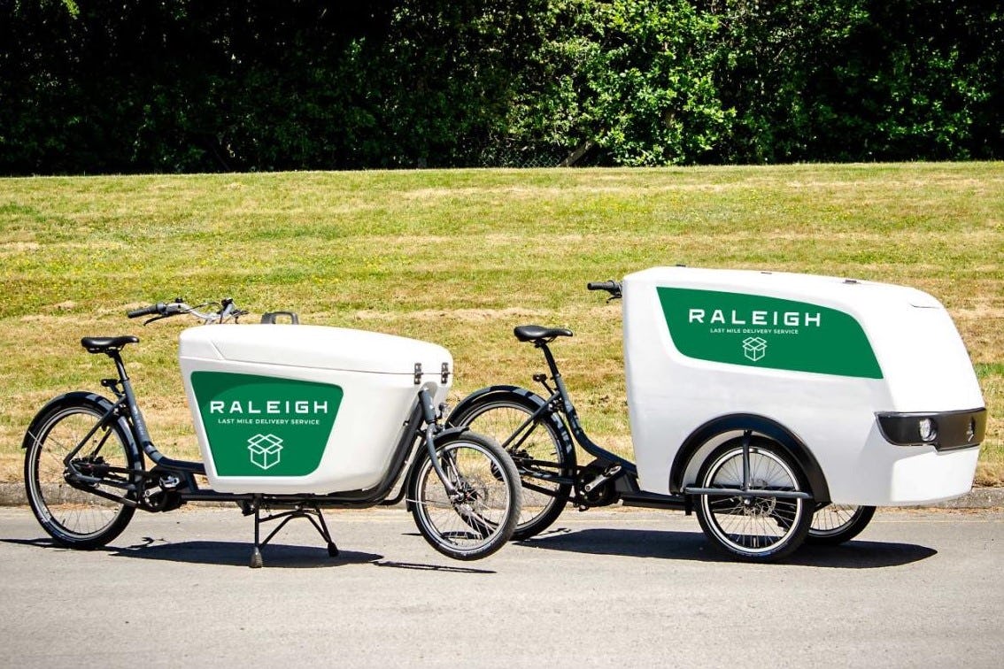 Raleigh’s new e-cargo bike range offers a sustainable solution for inner city logistics. - Photo Raleigh 