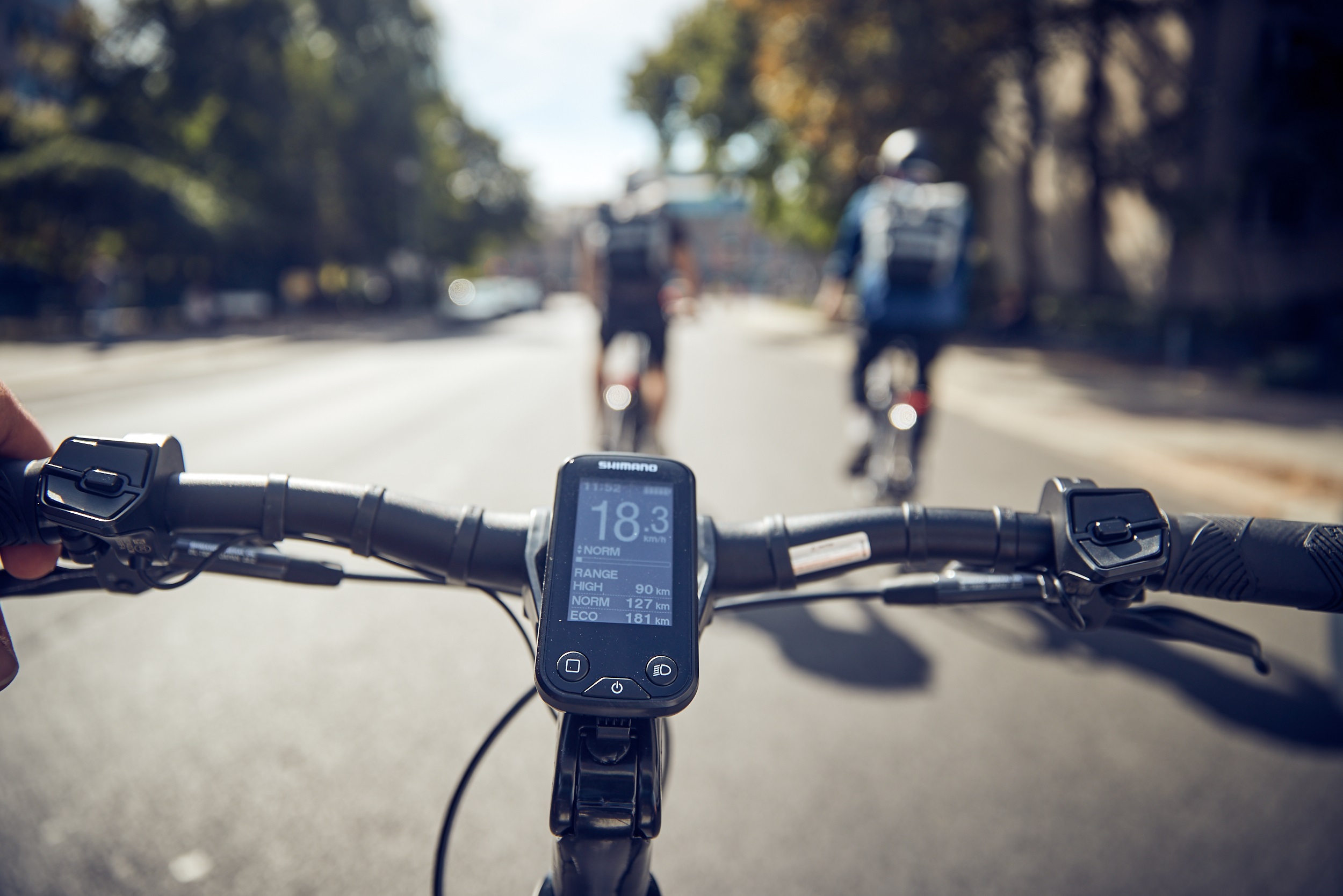 E-bikes can play a big part in future mobility in Europe. – Photo Shimano 
