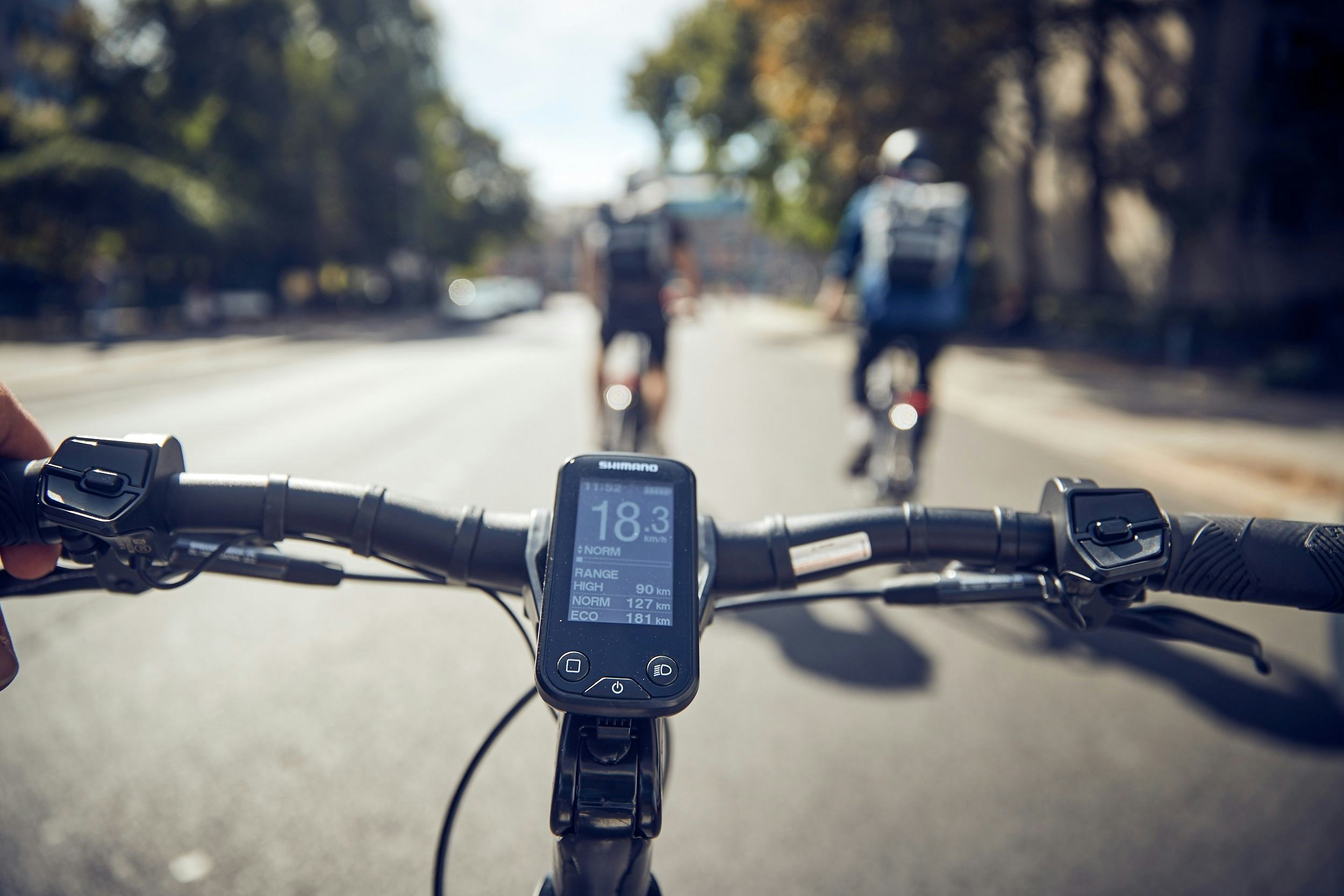 E-bikes can play a big part in future mobility in Europe. – Photo Shimano
