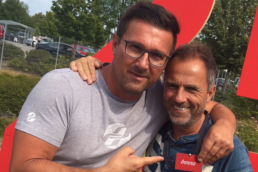 Leading the future of Benno Bikes: Benno Baenziger (right) and Uwe Kalliwoda. - Photo Benno Bikes