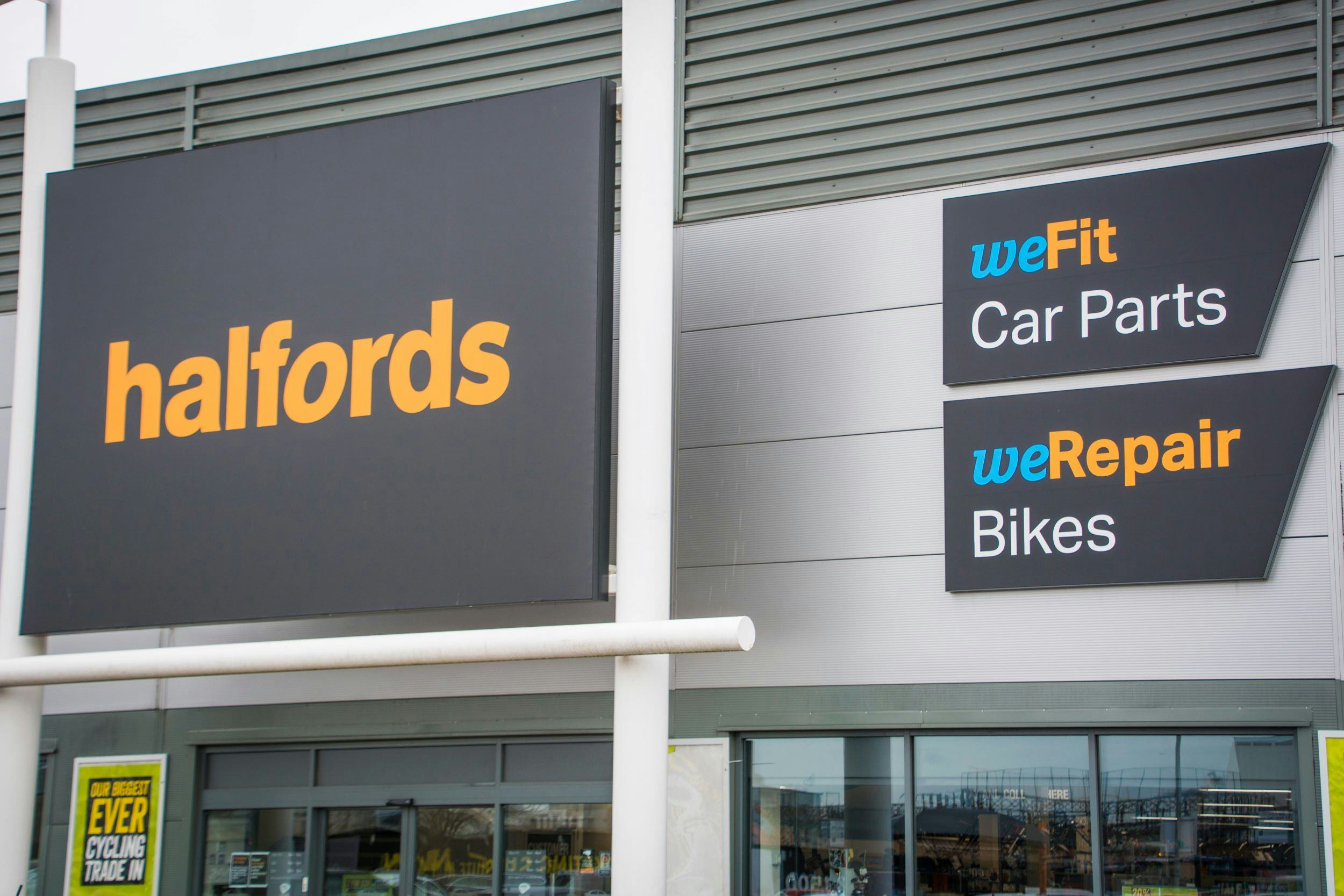 Halfords operates around 465 stores in the UK, with a divided focus on cycling and motoring. - Photo Shutterstock  