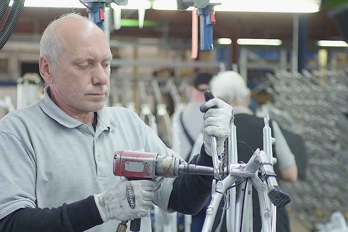 Sachsenring的長期未償債款最終導致公司申請破產。照片來源/Sachsenring Bike Manufaktur