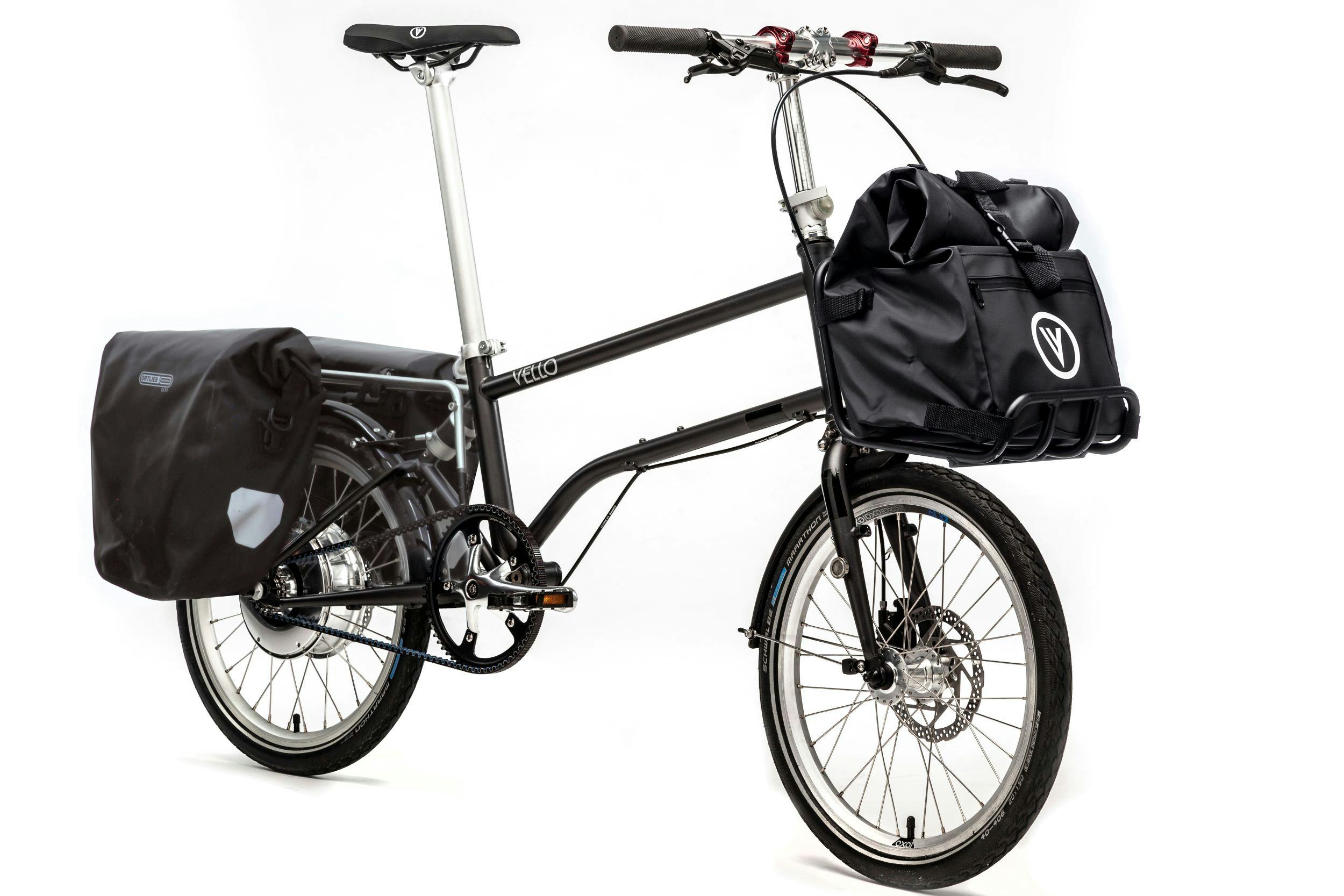 The Vello Bike+ is a self-charging folding e-bike, which is able to offer an infinite range thanks to KERS technology. - Photo Vello