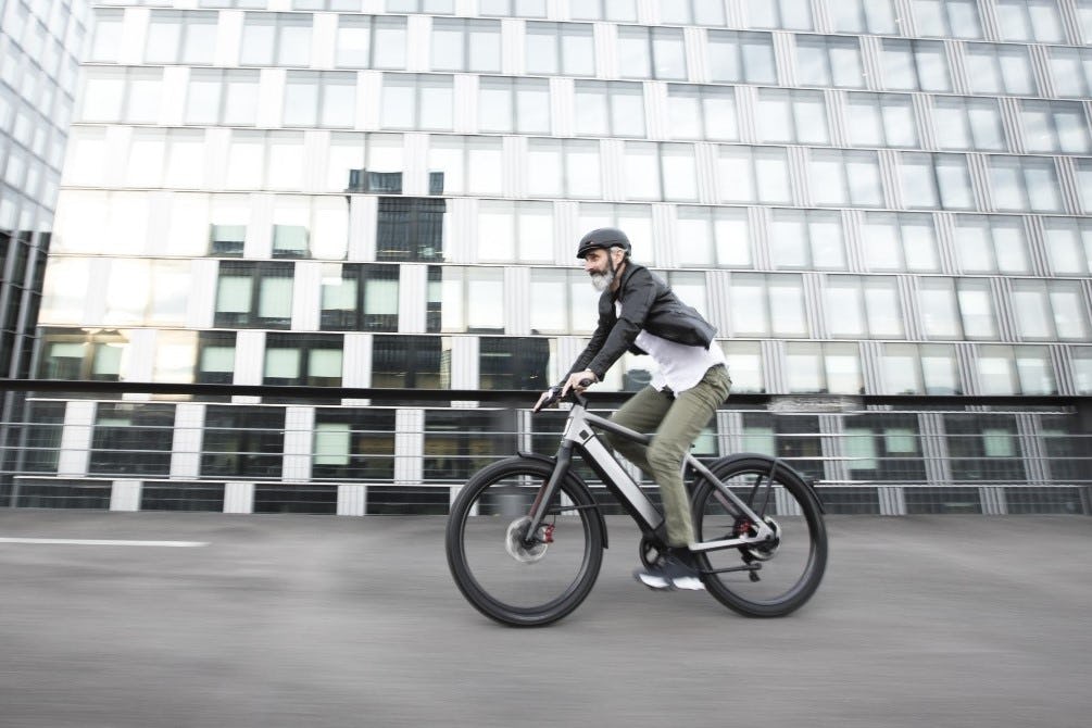 The ST5 from Stromer is the first speed pedelec to include the frame integrated ABS developed by Blubrake. - Photo Stromer 