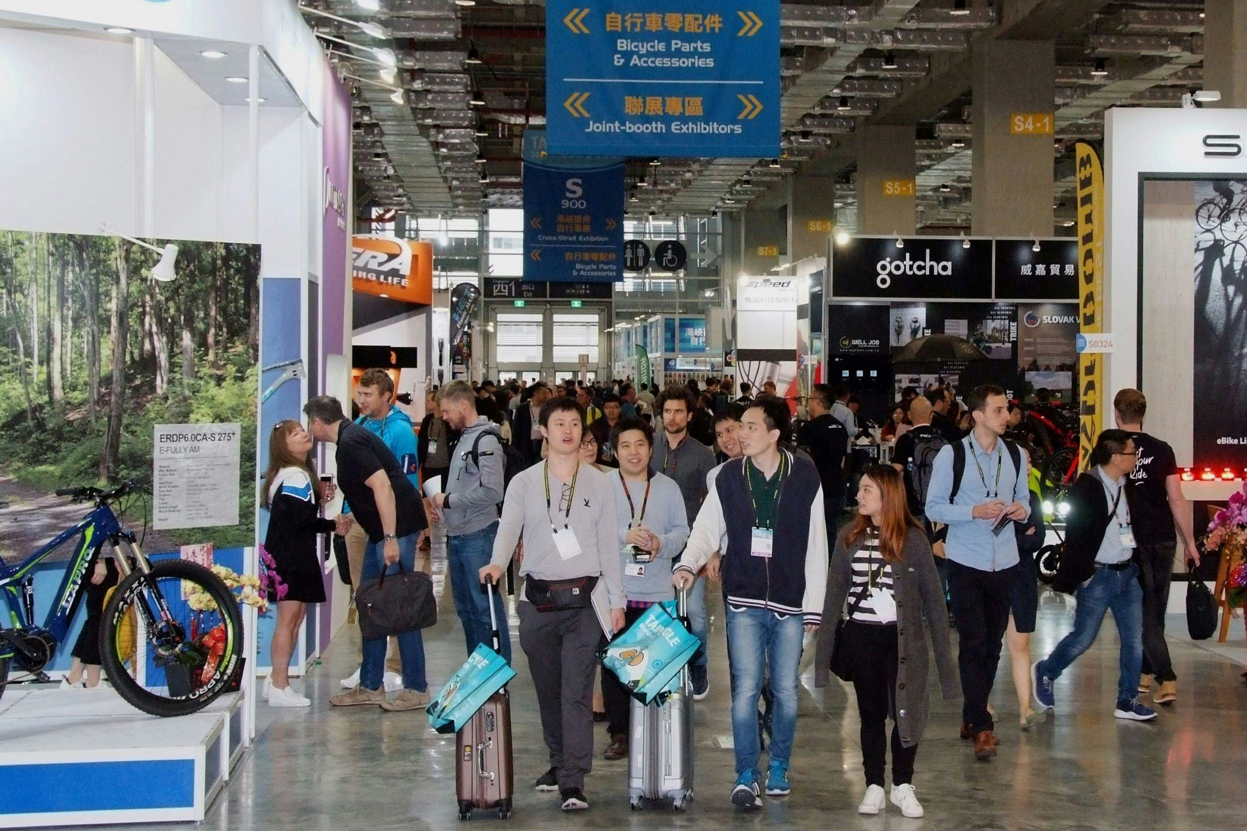 Taipei Cycle and TaiSPO will be the first physical cycling and sporting goods show since the pandemic, following cancellation in 2020. – Photo Taipei Cycle Show