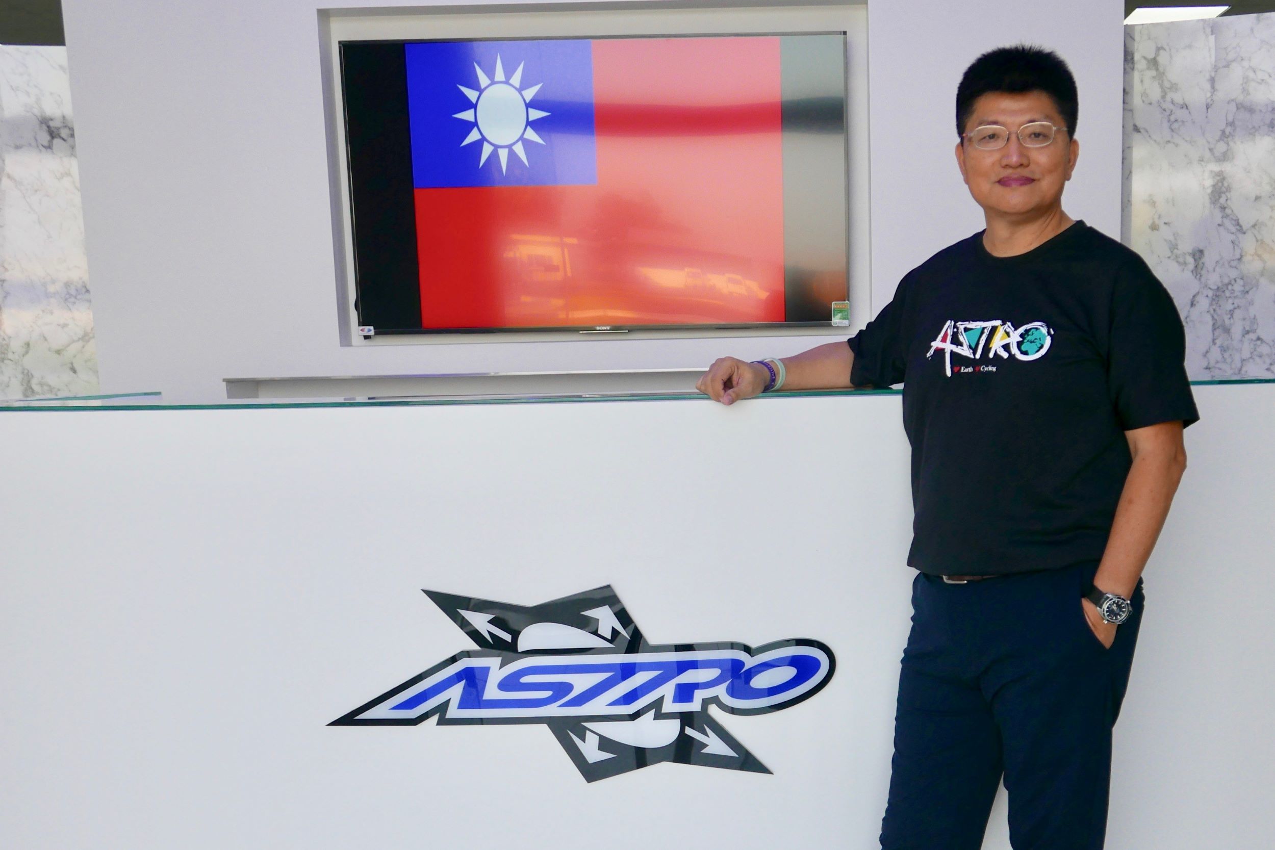 Astro Engineering總經理Samuel Hu將帶領新創公司Astro Tech Co, Ltd。照片來源／Jo Beckendorff