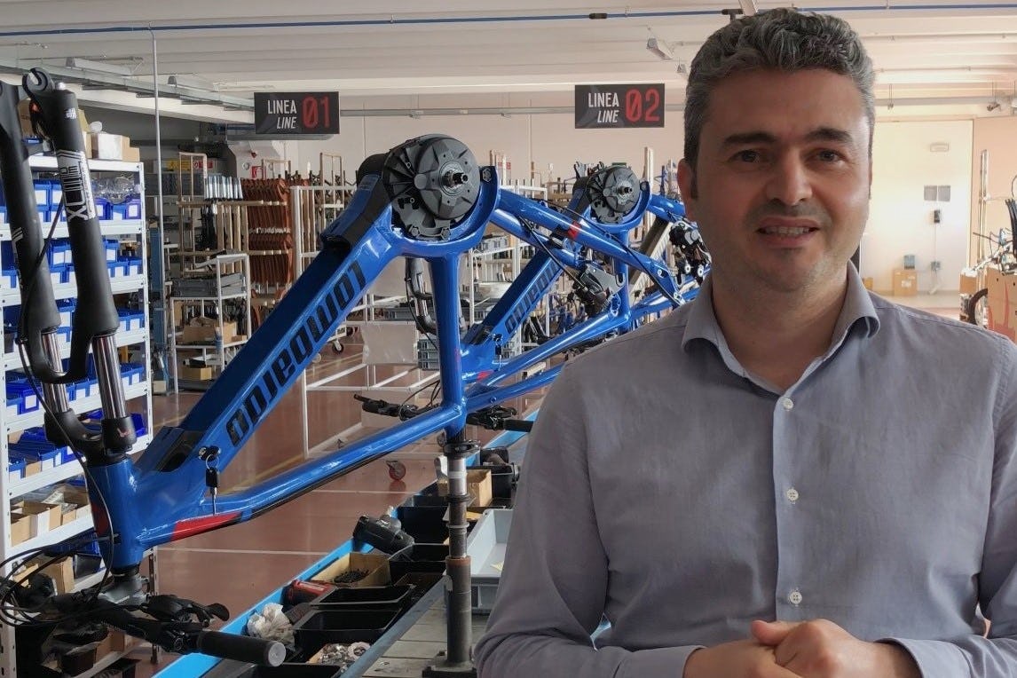 “We made a huge leap forward, with an 89% increase in turnover compared with 2019,” says Cicli Lombardo CEO Emilio Lombardo. – Photos Claudia Vianino