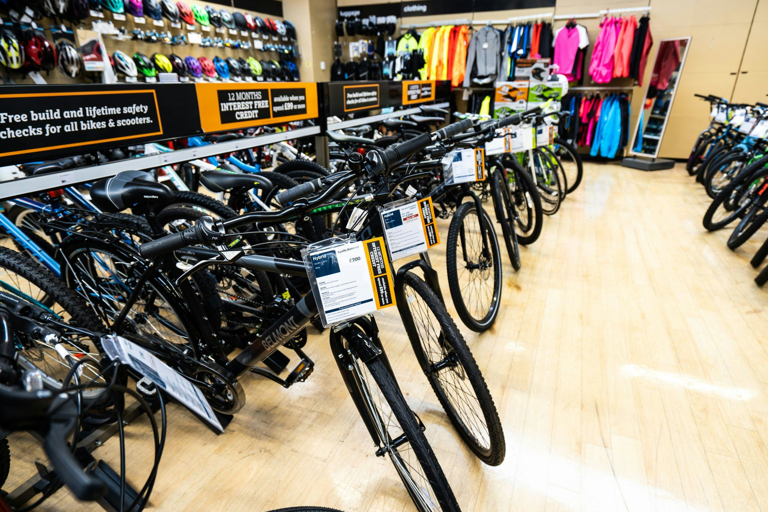Halford’s cycling-related sales were up 43% in 2020, helping the company towards “better than expected” financial results. – Photo Shutterstock 