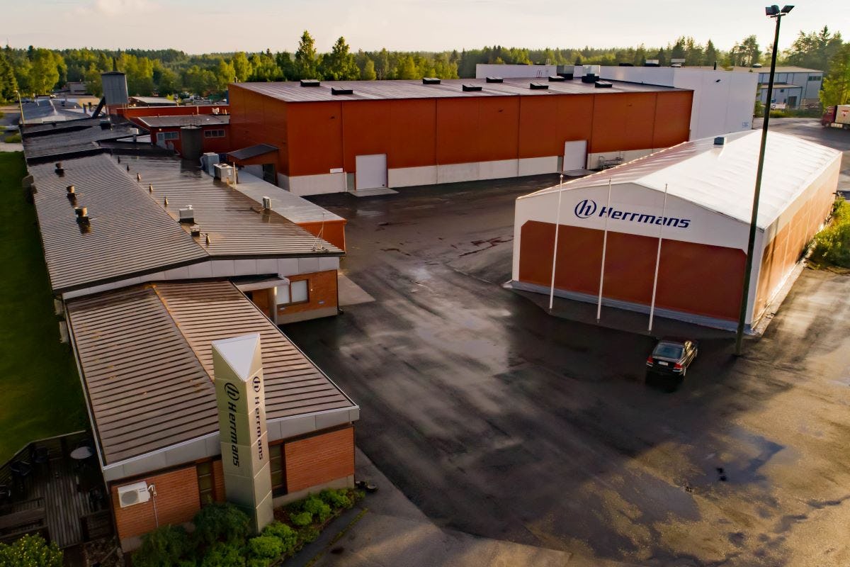 The headquarters of Herrman Bike Components in Pedersöre, Finland. - Photo Herrmans