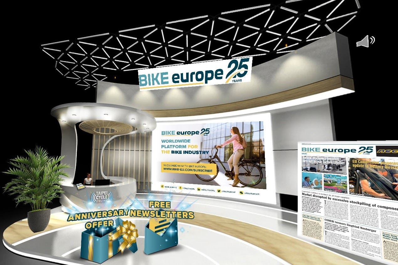Exhibitors and buyers can contact each other via the dedicated a business matching system. – Photo Bike Europe 