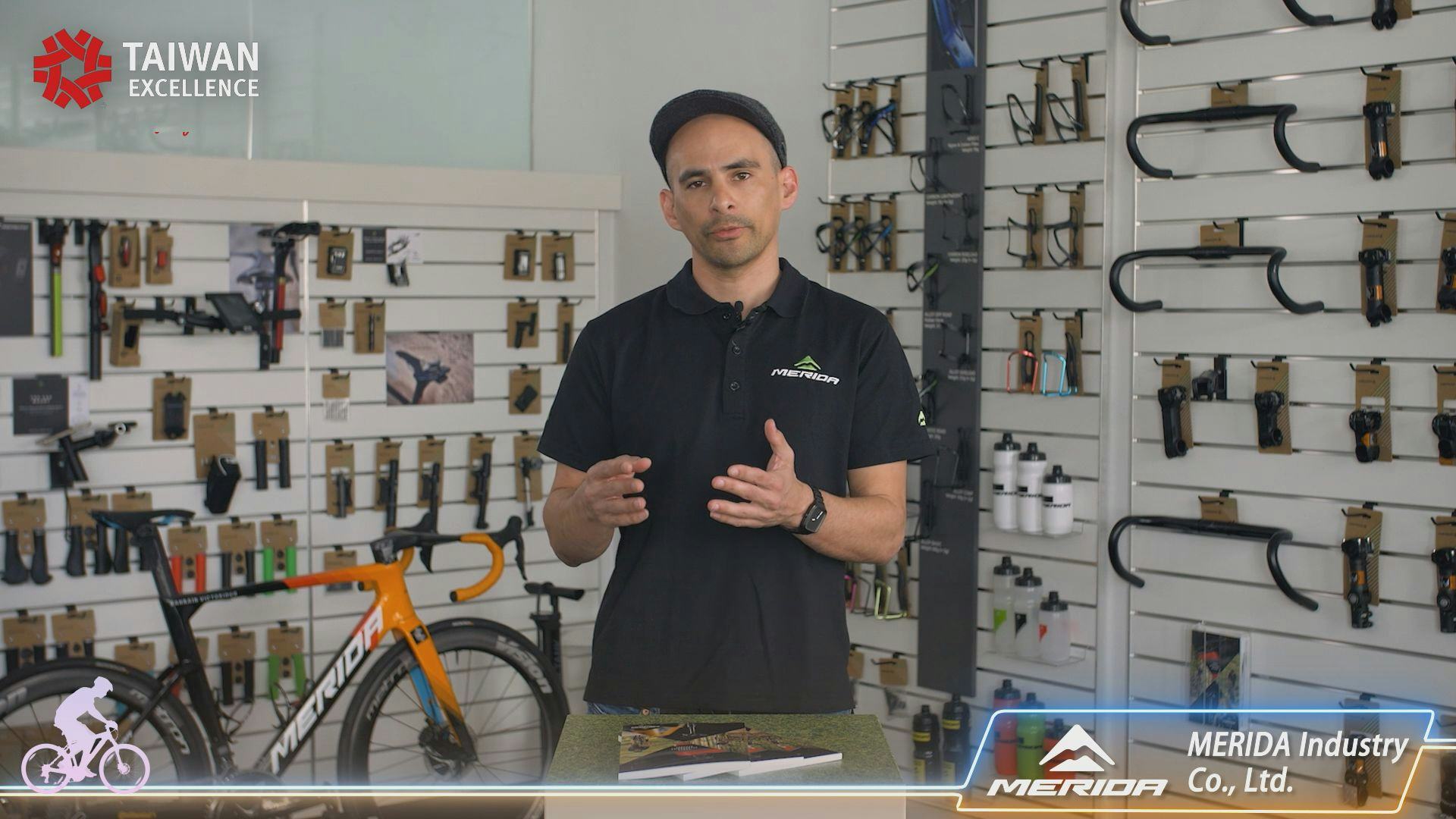 Reynaldo Ilagan, Chief Product Manager of Merida, in the video.