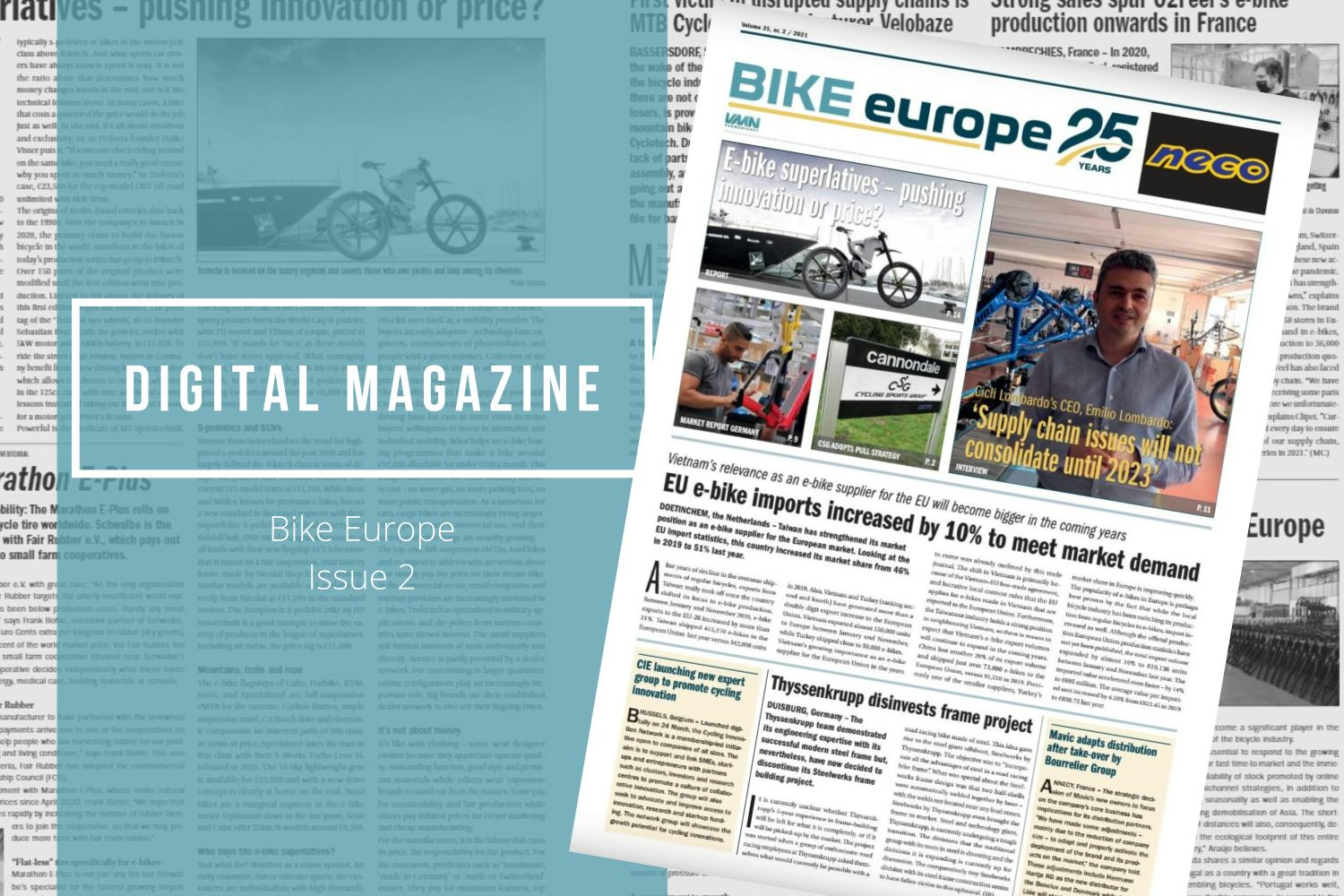 Latest Bike Europe edition now online