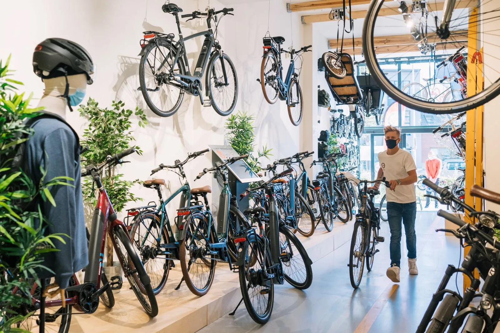 比利時DIY商店和大賣場在解封時比IBD更早開放營業，IBD因此受到不公平競爭。照片來源／Bike Europe