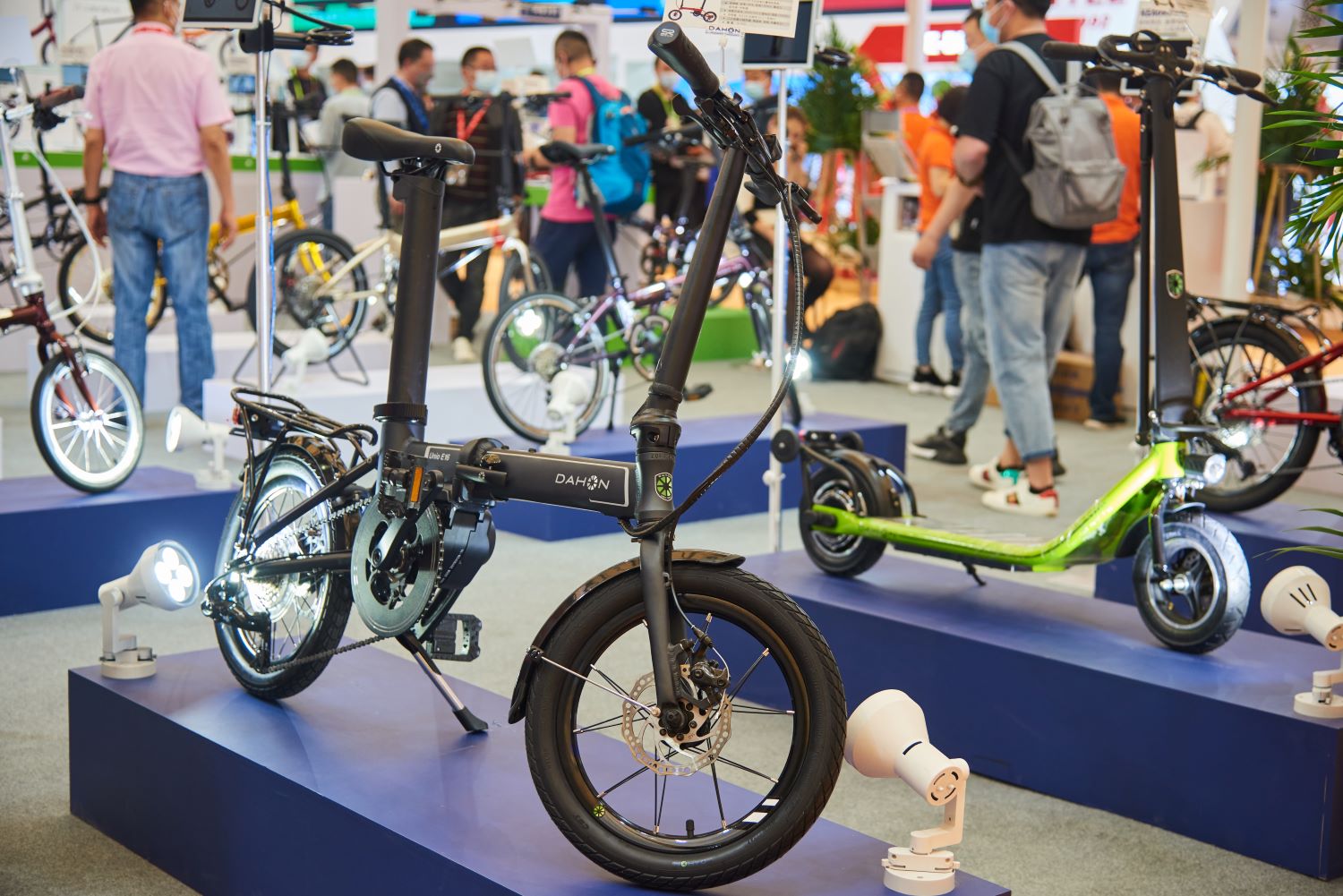 Dahon folding electric store bike