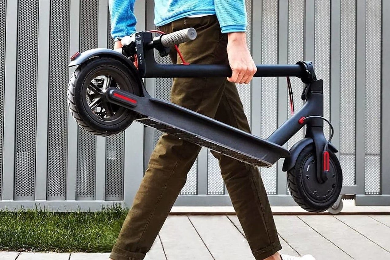 E-scooters have become a popular form of urban mobility in France with 640,000 units being sold in 2020. - Photo Michel de Chavanon