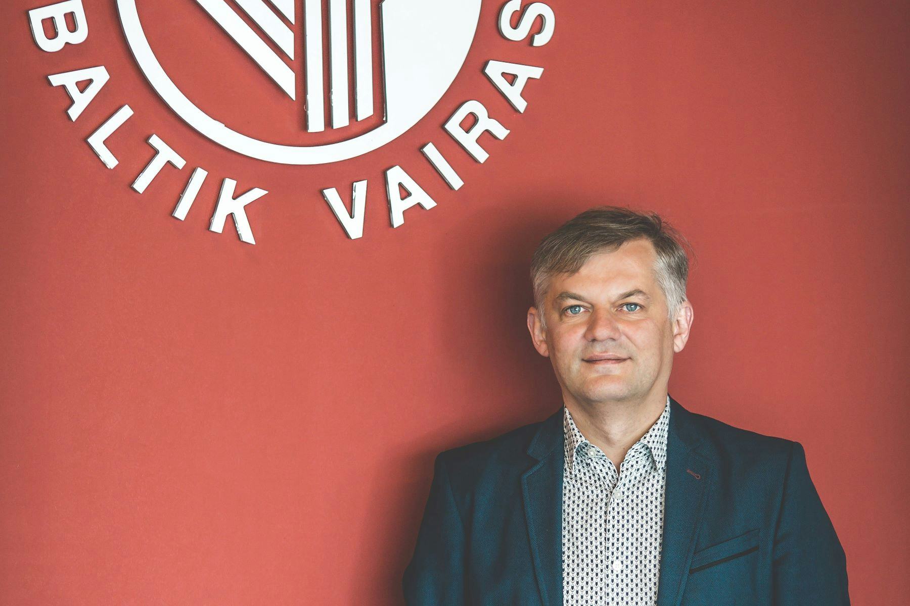The new CEO of Baltik Vairas, Nerijus Gužauskas, is an internal appointment. - Photo Baltik Vairas 