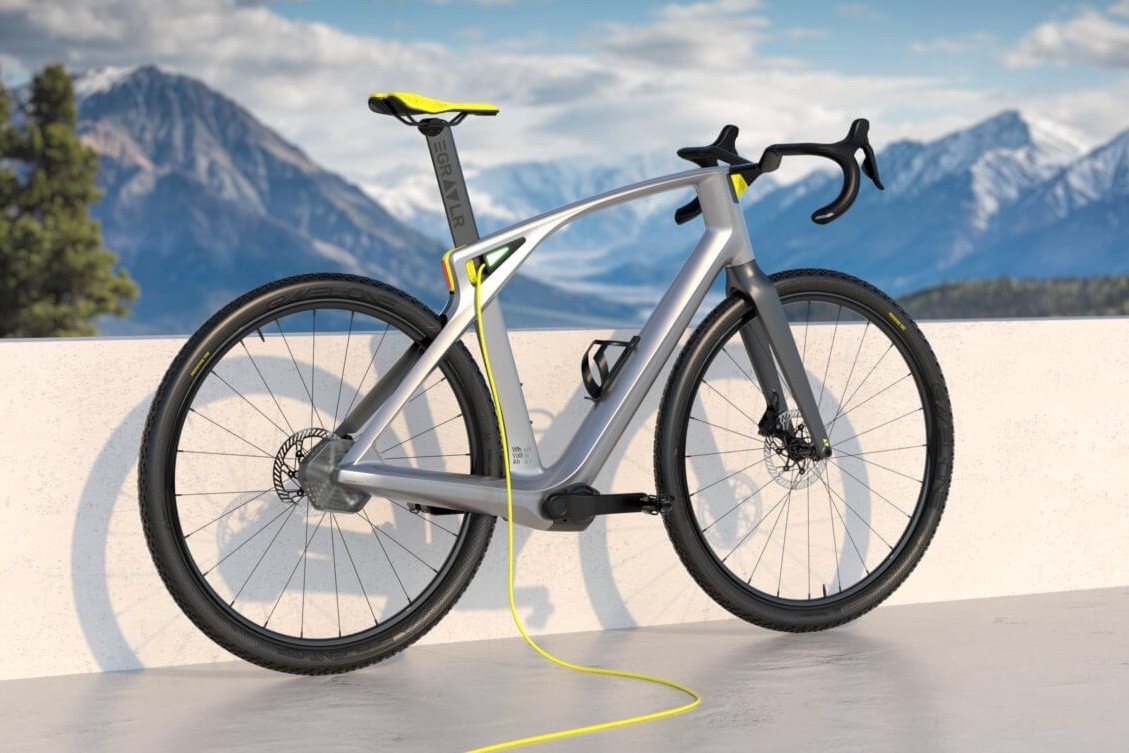 EGRLVR電動砂礫車的概念是設計公司Modyn、熱塑性塑膠供應商Covstro和比利時車架製造商Rein4ced的新合作計畫。照片來源／Modyn