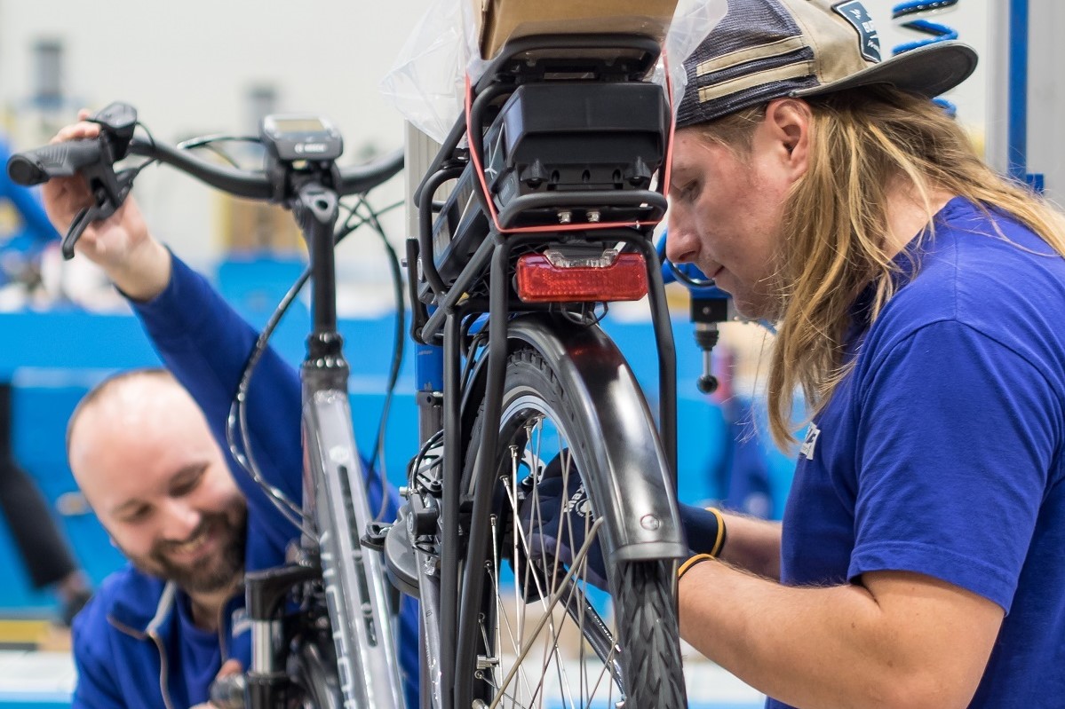 電動自行車去年銷售大漲52%。照片來源／Bike Europe