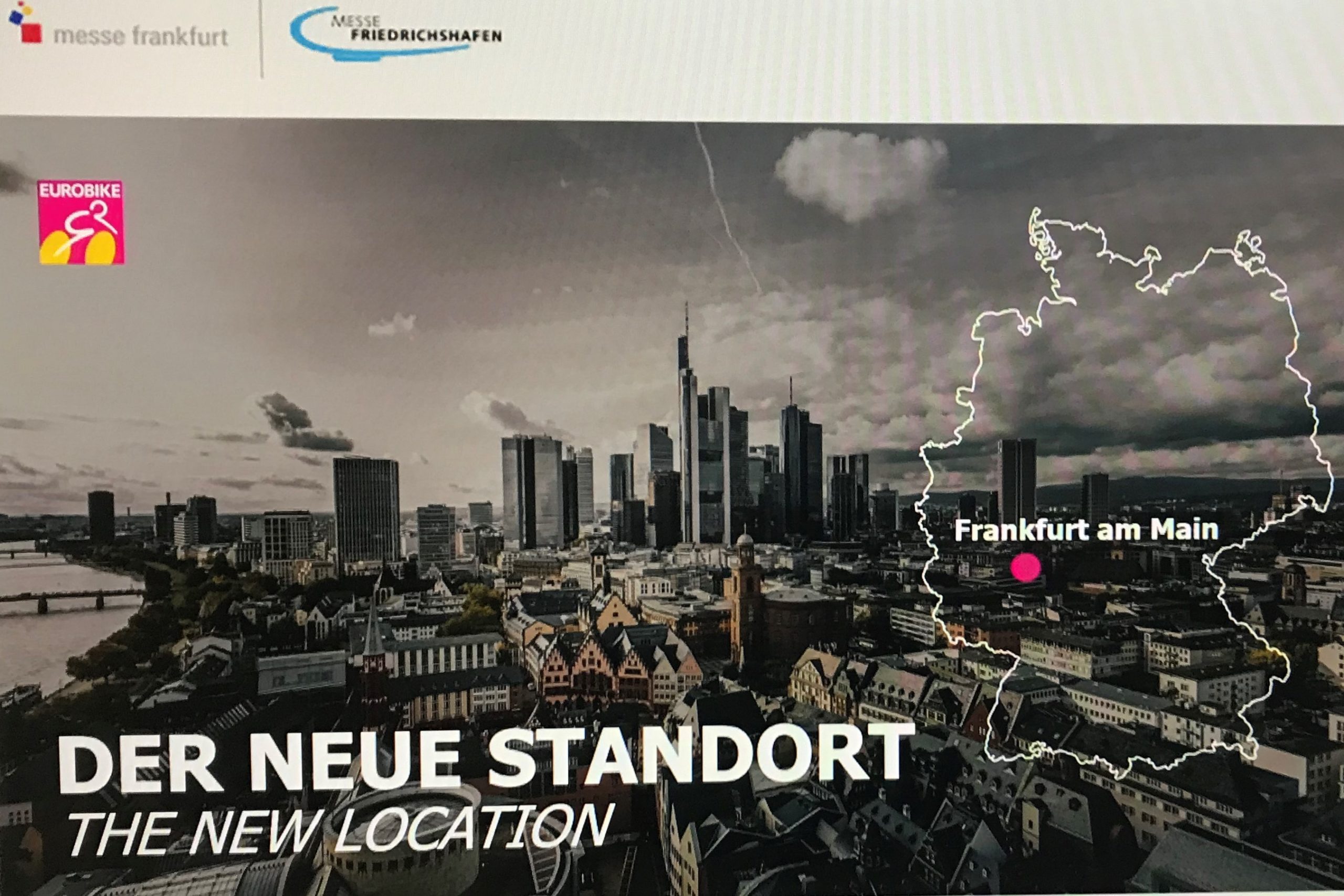 Eurobike將會從斐特烈港移到北邊400公里處的法蘭克福舉辦。照片來源／Bike Europe
