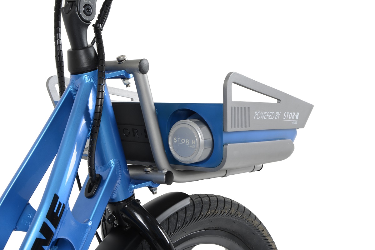 Kholos最大特色之一是使用氫燃料作為動力來源，取代傳統電池。照片來源／Cycleurope