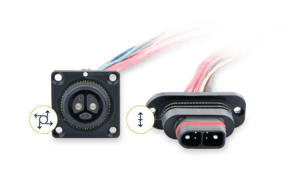 The Higo TH621 and TH618 flexible connectors.