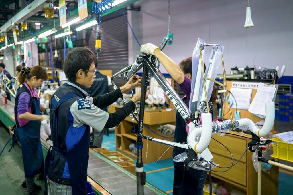 銷售不斷成長，Giant Group持續投資設廠生產電動自行車。照片來源／Bike Europe