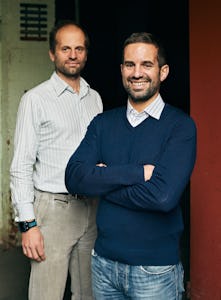 Mathieu Brunet, President of Zéfal, and his brother Aurélien, General Manager in charge of the sales and the marketing.