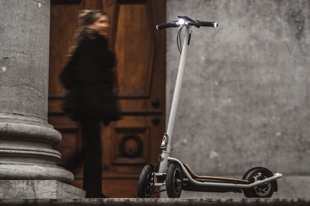 The Taito founders wanted to tackle the safety issue for e-scooters. – Photo Taito