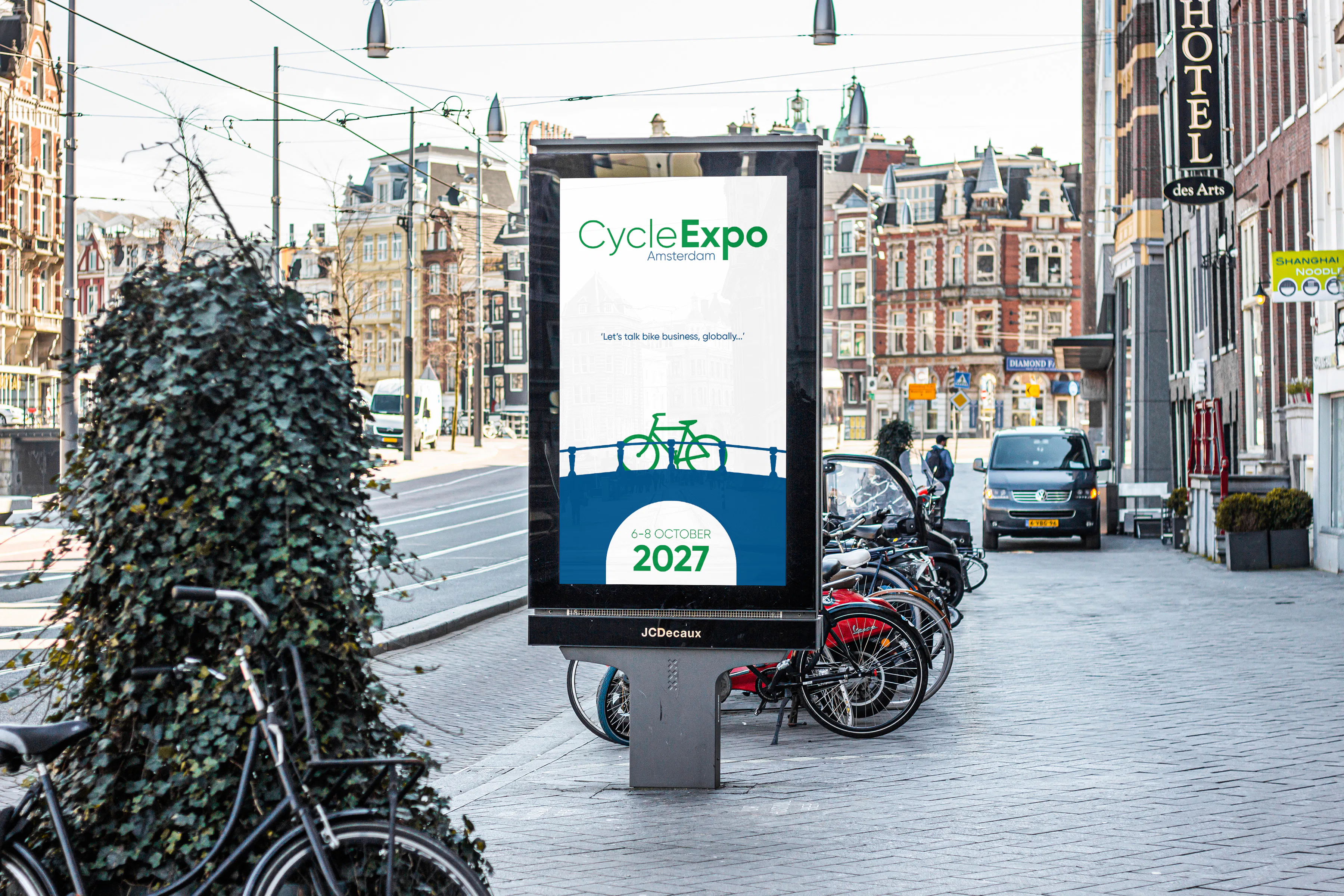 CycleExpo Amsterdam wants to be a full-service exhibition, where there is no need for the exhibitors to build their own booths.
