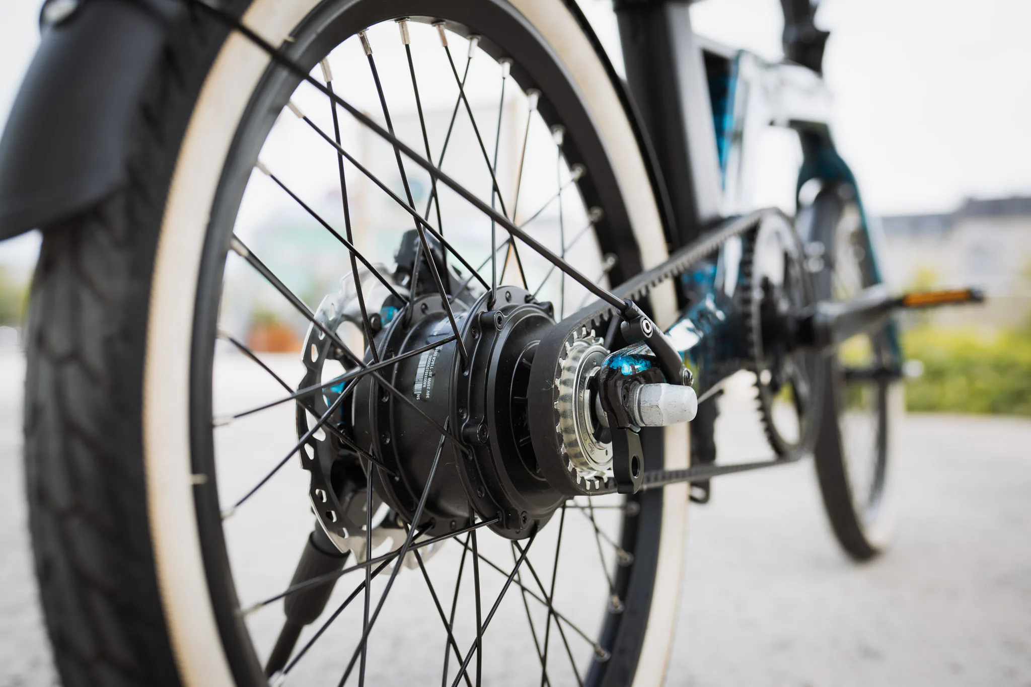 "A hub motor is a natural fit for the folding segment, mainly because of its compactness and low weight,” explains Thomas Lecoq.