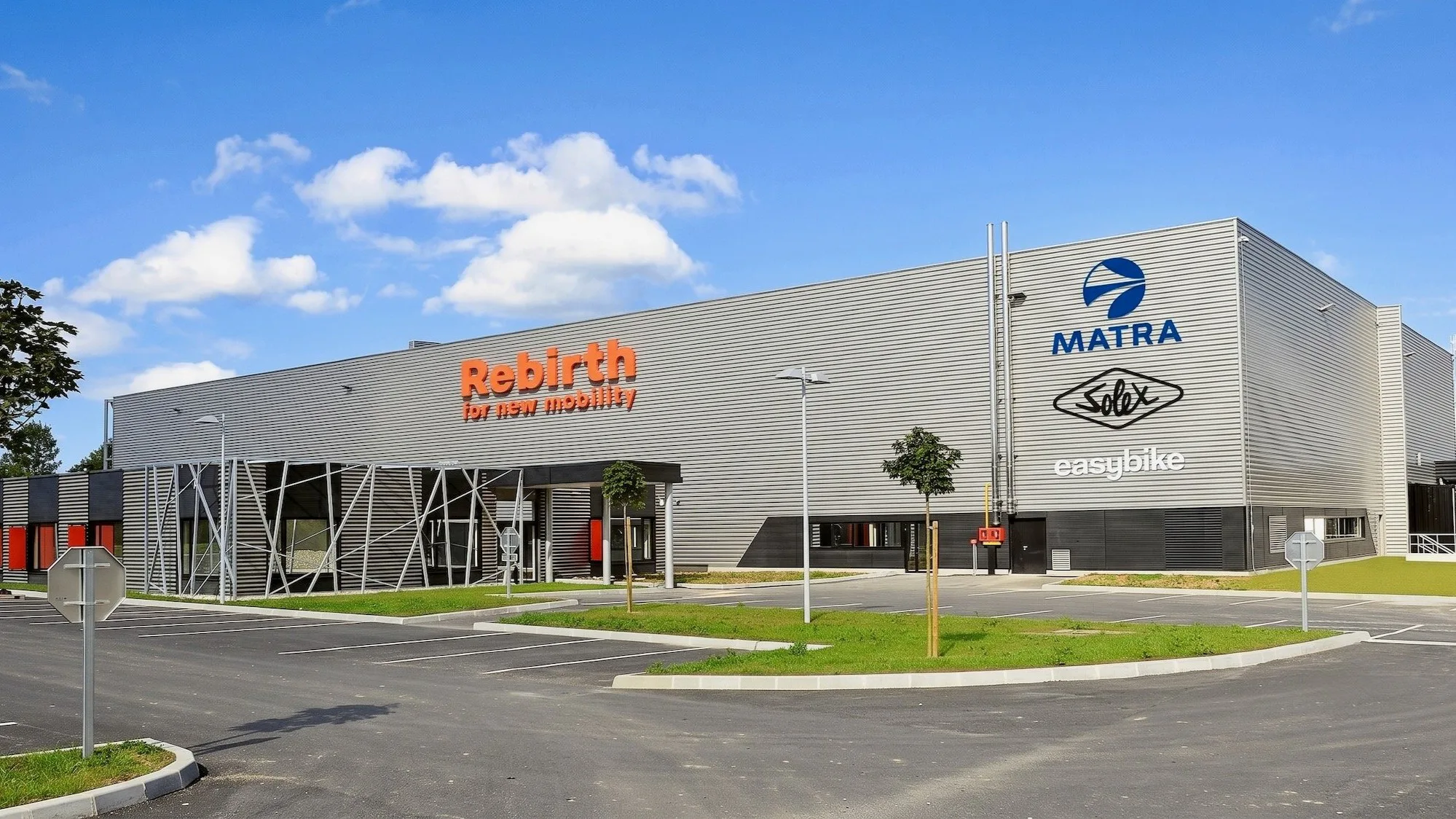 The Rebirth Group site in Saint-Lô, France, which was originally built for Mobiky, is at the centre of an ongoing dispute. – Photo Rebirth Group