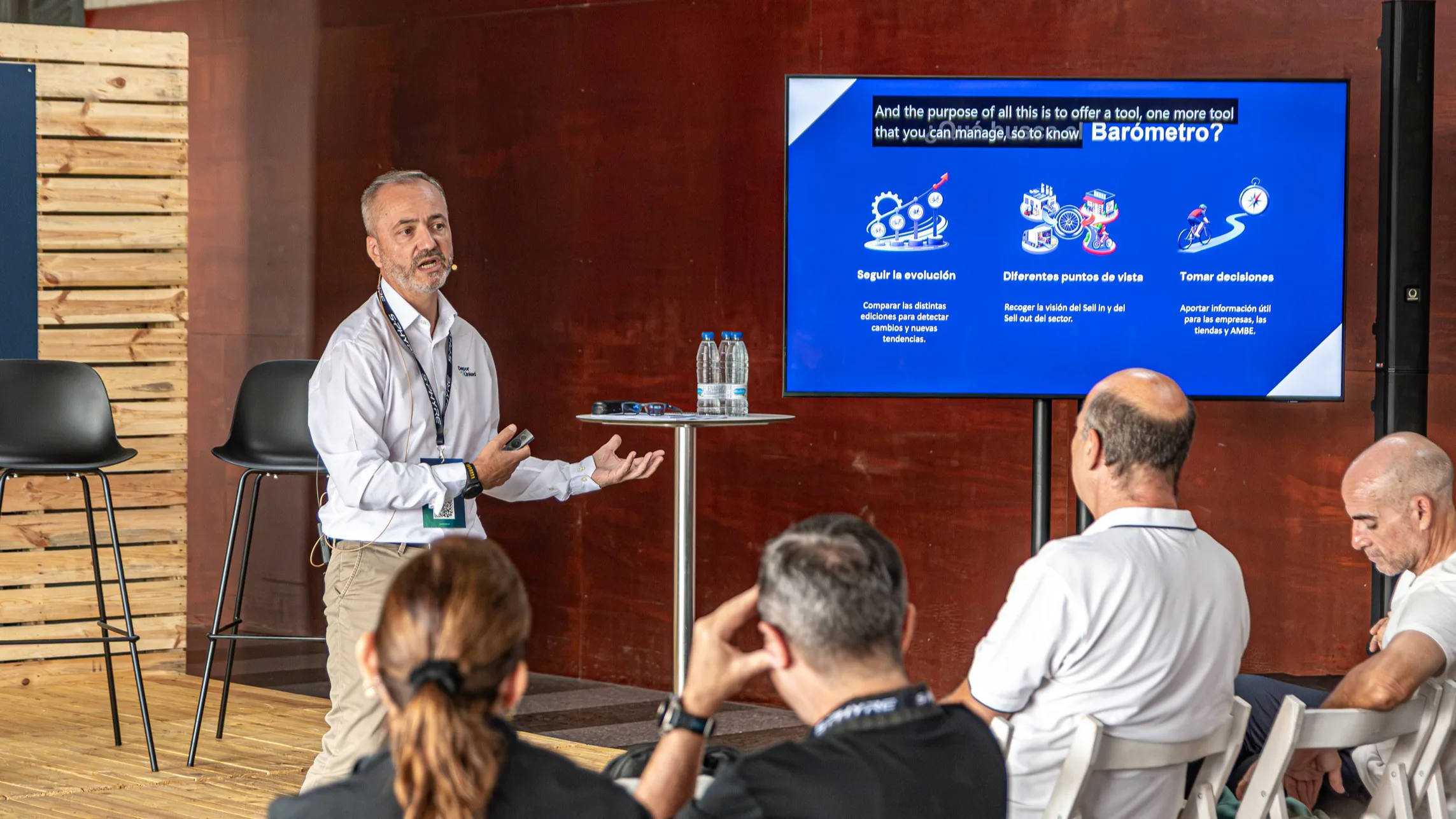 The latest Barometer data, introduced by AMBE’s Javier Lopez, showed signs of improvement, yet highlighted that the differences between suppliers and retailers have not yet translated into a generalised increase in profitability in the Spanish bicycle market. – Photo Sea Otter Europe