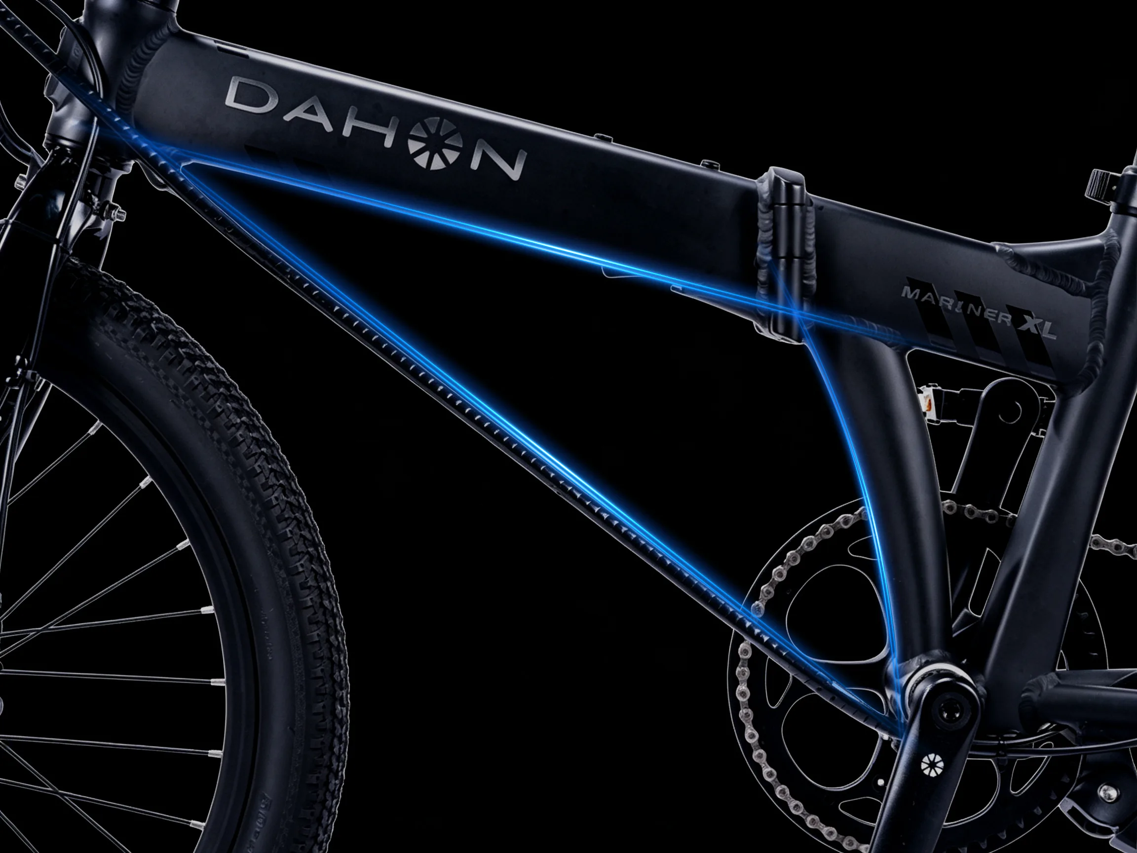 "The Dahon-V tech suite is a pioneered method that can truly test the riding stiffness of bike frames."