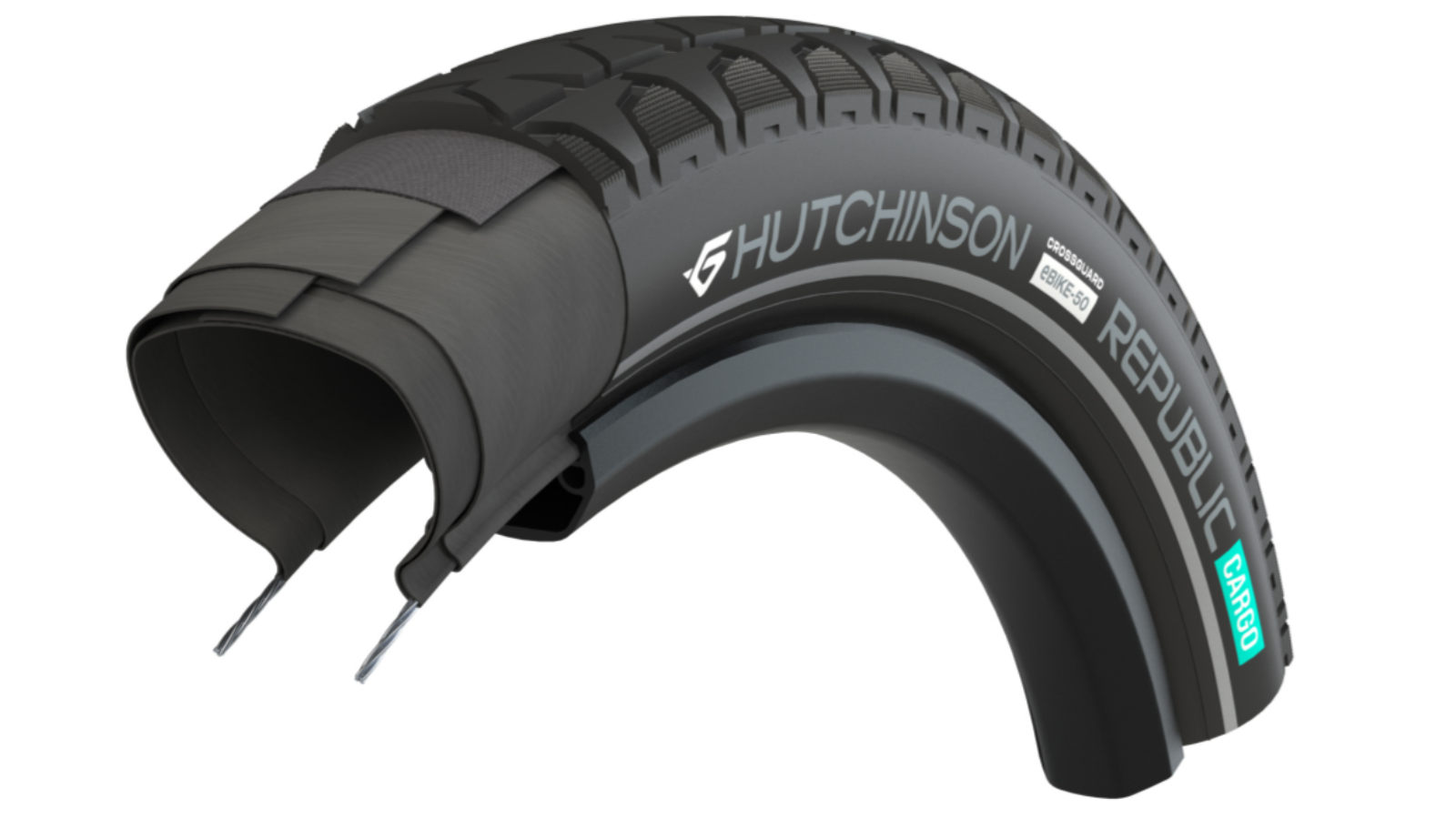 Hutchinson designed the Republic Cargo for the demands of cargo bikes.