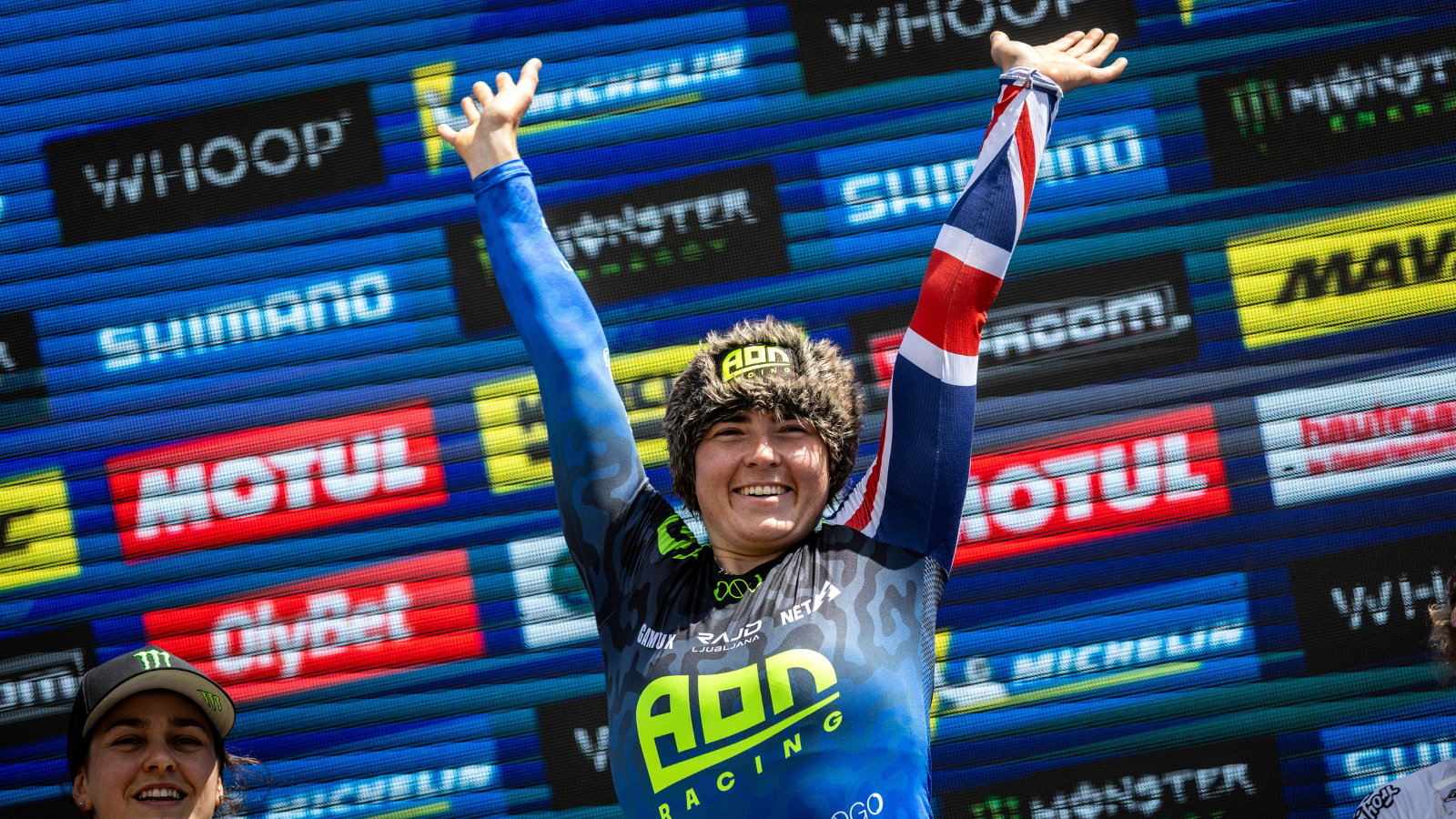 Historic UCI downhill racing victory on Gates belt drive